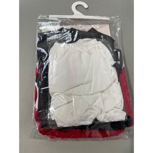 Leg Avenue 5 PC Pirate Costume Set Size Large Red Black Halloween Cosplay NEW - Picture 5 of 8